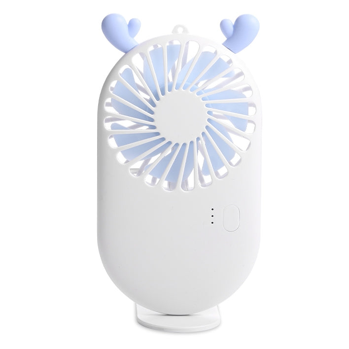 Portable Mini USB Charging Pocket Fan with 3 Speed Control (White) by buy2fix