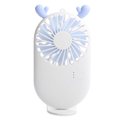 Portable Mini USB Charging Pocket Fan with 3 Speed Control (White) by buy2fix