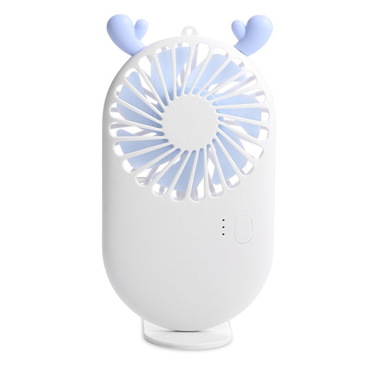 Portable Mini USB Charging Pocket Fan with 3 Speed Control (White) by buy2fix