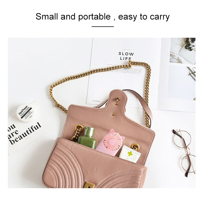 Portable Mini USB Charging Pocket Fan with 3 Speed Control (Pink) by buy2fix