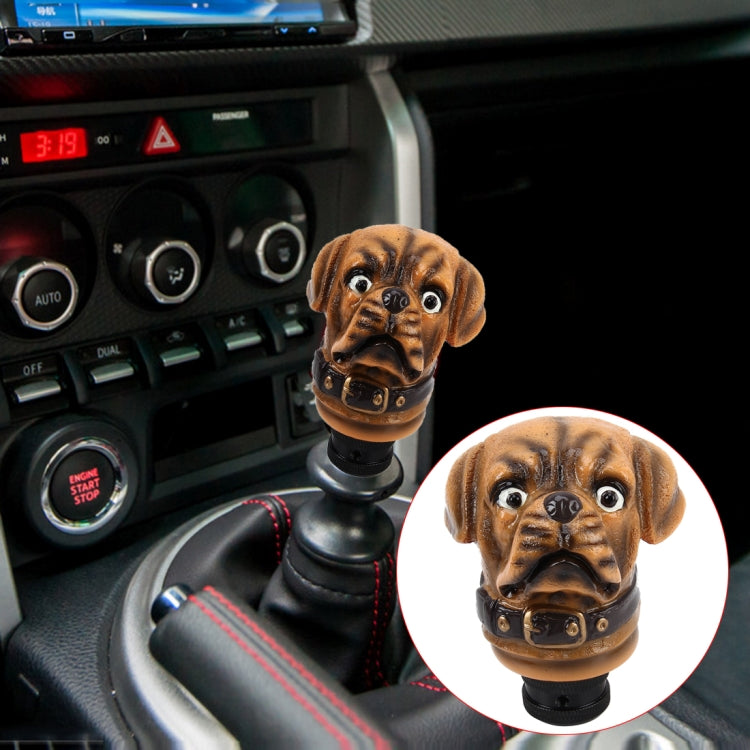 Bulldog Shaped Universal Vehicle Car Shifter Cover Manual Automatic Gear Shift Knob by buy2fix
