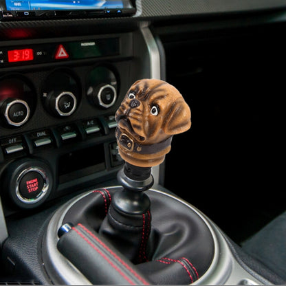 Bulldog Shaped Universal Vehicle Car Shifter Cover Manual Automatic Gear Shift Knob by buy2fix