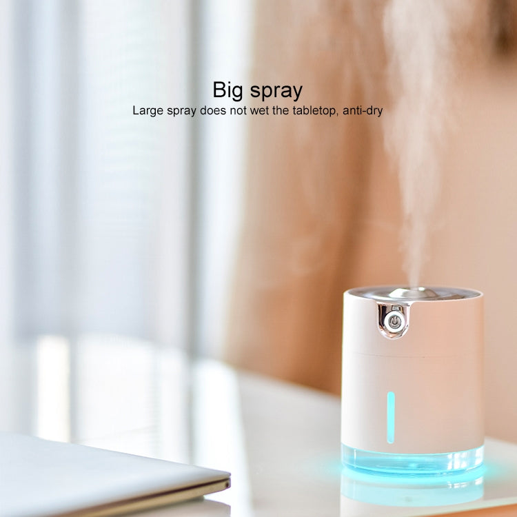 WT-H16 USB Charging Water Pattern Atomizing Humidifier with Colorful Night Lights, Water Tank Capacity: 300mL (Pink) - Air Purifiers & Accessories by buy2fix | Online Shopping UK | buy2fix