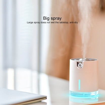 WT-H16 USB Charging Water Pattern Atomizing Humidifier with Colorful Night Lights, Water Tank Capacity: 300mL (Pink) - Air Purifiers & Accessories by buy2fix | Online Shopping UK | buy2fix