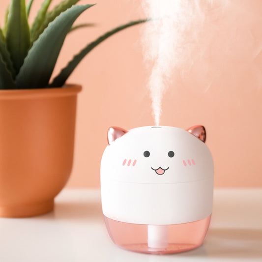 WT-H21 Angel Atomizing Humidifier with Colorful Night Lights, Water Tank Capacity: 200mL(White) - Air Purifiers & Accessories by buy2fix | Online Shopping UK | buy2fix