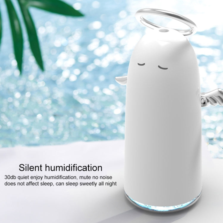 TSHM0 Mini Angel Atomizing Humidifier with Colorful Night Lights, Water Tank Capacity: 230mL (Gold) - Air Purifiers & Accessories by buy2fix | Online Shopping UK | buy2fix