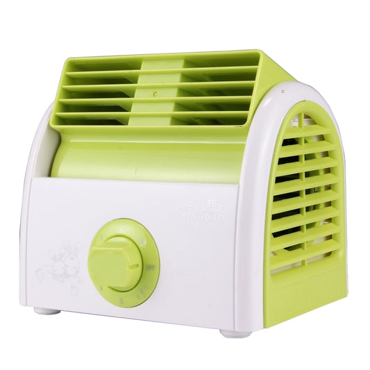 30W Turbine No Blade Mini Desktop Mute Fan for Dormitory / Bedroom / Living Room / Office, 3 Kinds Speed Modes, AC 220V(Green) - Electric Fans by buy2fix | Online Shopping UK | buy2fix
