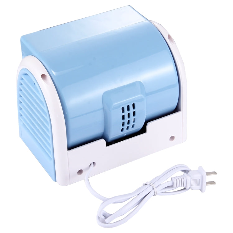 30W Turbine No Blade Mini Desktop Mute Fan for Dormitory / Bedroom / Living Room / Office, 3 Kinds Speed Modes, AC 220V(Blue) - Electric Fans by buy2fix | Online Shopping UK | buy2fix