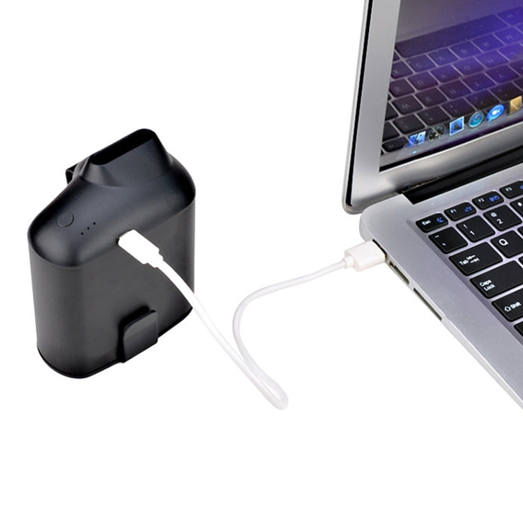 Portable Creative Hanging Waist USB Fan with Three Adjustable Wind Speed (Black) - Electric Fans by buy2fix | Online Shopping UK | buy2fix