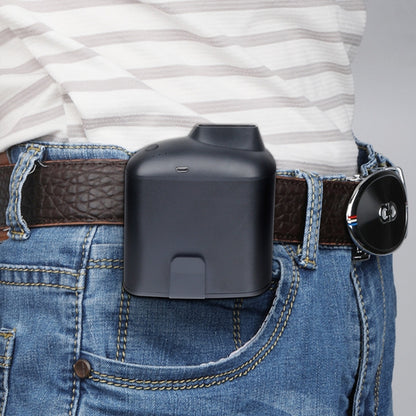 Portable Creative Hanging Waist USB Fan with Three Adjustable Wind Speed (Grey) by buy2fix