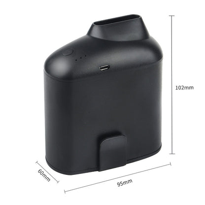 Portable Creative Hanging Waist USB Fan with Three Adjustable Wind Speed (Grey) by buy2fix