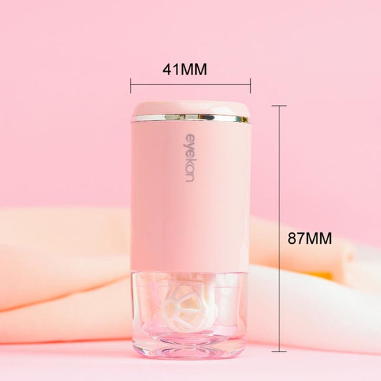 Eyekan HL-988 Ultrasonic Automatic Cleaner Beauty Lens Electric Cleaning Instrument(Pink) - Ultrasonic Cleaner by buy2fix | Online Shopping UK | buy2fix