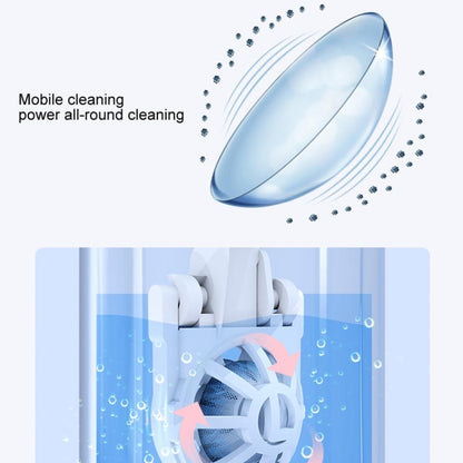Eyekan HL-988 Ultrasonic Automatic Cleaner Beauty Lens Electric Cleaning Instrument(Blue) - Ultrasonic Cleaner by buy2fix | Online Shopping UK | buy2fix