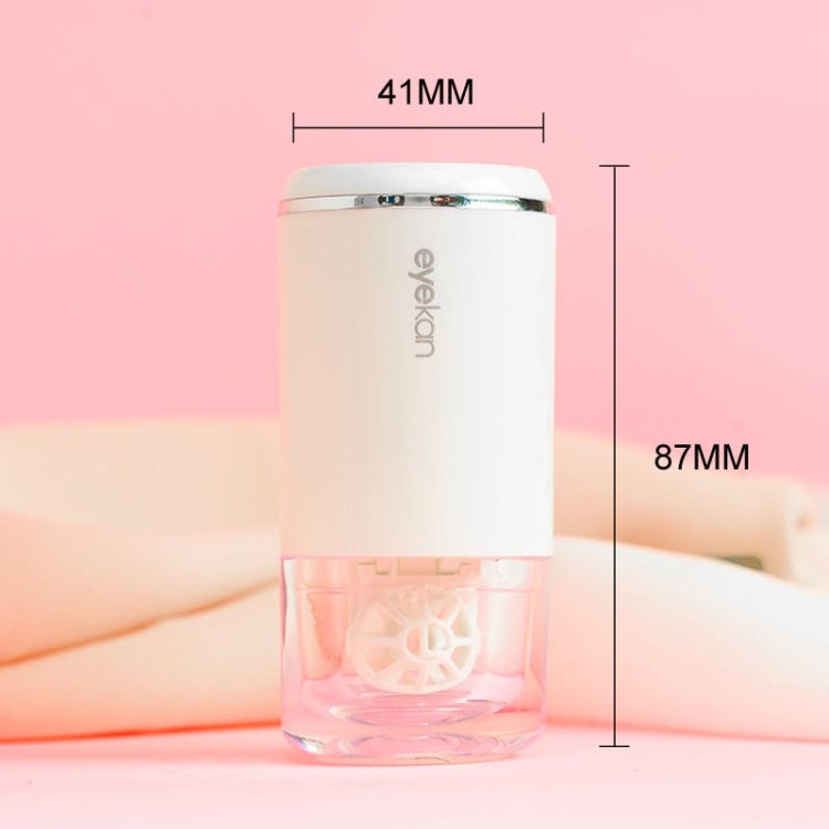 Eyekan HL-988 Ultrasonic Automatic Cleaner Beauty Lens Electric Cleaning Instrument(White) - Ultrasonic Cleaner by buy2fix | Online Shopping UK | buy2fix