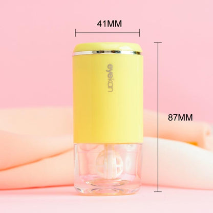 Eyekan HL-988 Ultrasonic Automatic Cleaner Beauty Lens Electric Cleaning Instrument(Yellow) - Ultrasonic Cleaner by buy2fix | Online Shopping UK | buy2fix