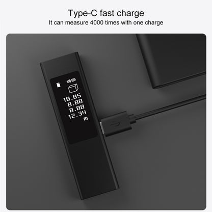 Original Xiaomi Youpin DUKA LS5 Touch Screen High-precision Infrared Laser Rangefinder (Black) by Xiaomi