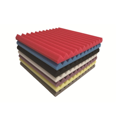 24 PCS Recording Studio Drum Room Acoustic Foam, Random Color Delivery - Windshield by buy2fix | Online Shopping UK | buy2fix