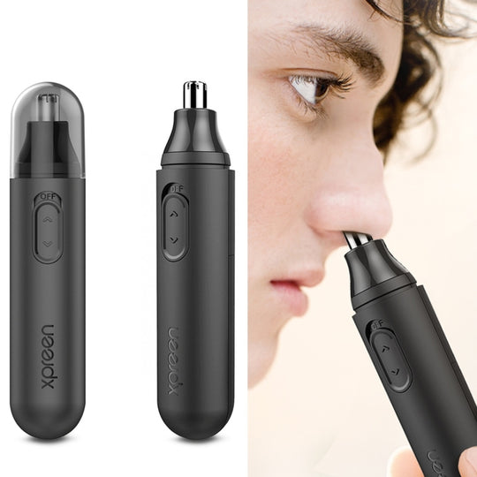 XPREEN XPRE001 High-speed Rotating Electric Nose Hair Trimmer Ear Trimmer Rotation Blade for Men and Women(Black)