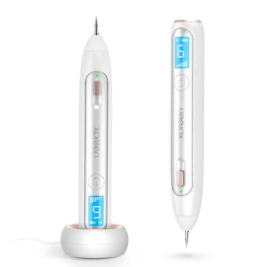 XPREEN XPRE051 Professional Wireless Rechargeable Mole Freckle Dark Spots Tattoo Wart Removal Pen Skin Tag Spot Eraser Pro Beauty Sweep Spot Pen Kit With LED Screen & Spotlight(White) - Beauty Instrument by Xpreen | Online Shopping UK | buy2fix
