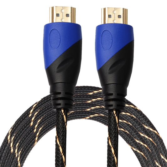 3m HDMI 1.4 Version 1080P Woven Net Line Blue Black Head HDMI Male to HDMI Male Audio Video Connector Adapter Cable - Cable by buy2fix | Online Shopping UK | buy2fix
