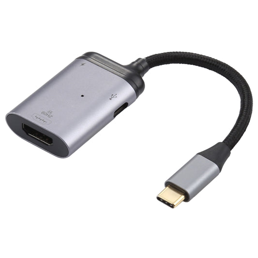 4K 60Hz USB-C / Type-C to HDMI + PD Data Sync Adapter Cable by buy2fix