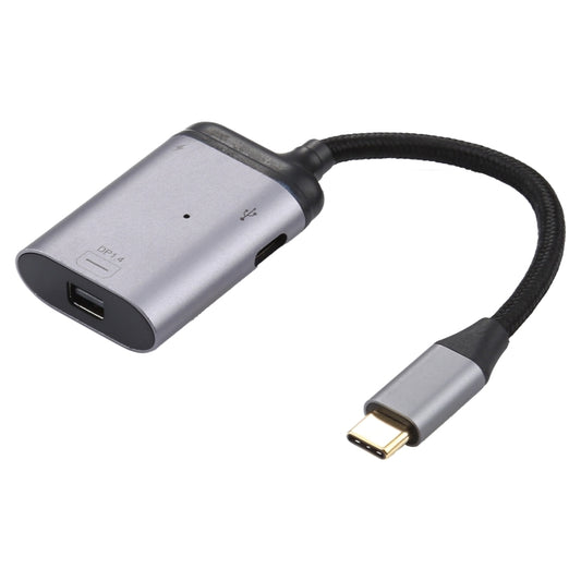 4K USB-C / Type-C to Mini DisplayPort 1.4 + PD Data Sync Adapter Cable by buy2fix