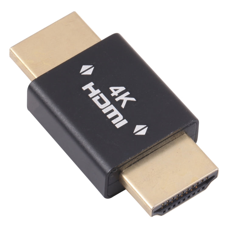 Gold-plated Head Male to Male HDMI Adapter(Black) by buy2fix