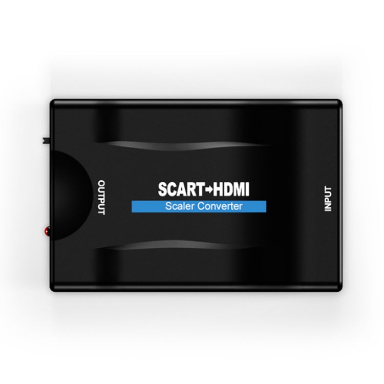 SCART to HDMI HDTV1080P HD Converter (Black) - Converter by buy2fix | Online Shopping UK | buy2fix