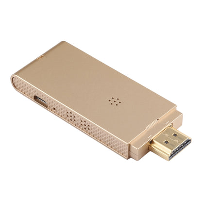 2 Systems x 2 Modes Super Dongle Wire and Wireless HDMI HDTV Mirror Adapter for Android, iOS (Gold) - Wireless Display Dongle by buy2fix | Online Shopping UK | buy2fix