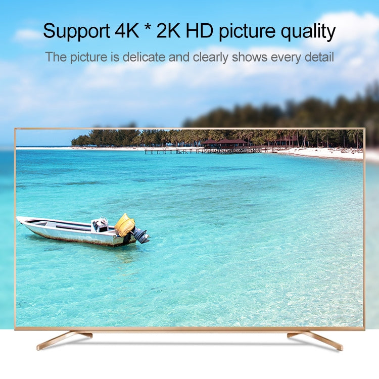 1x2 Mini HDMI Amplifier Splitter, Support 3D & 4K x 2K (Black) by buy2fix