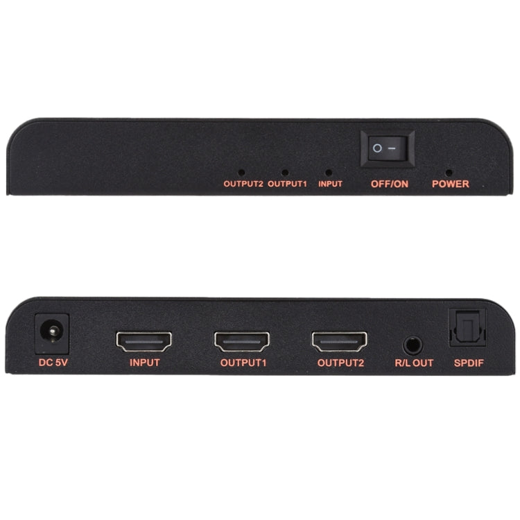 CY-041 1X2 HDMI 2.0 4K/60Hz Splitter, EU Plug by buy2fix