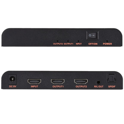 CY-041 1X2 HDMI 2.0 4K/60Hz Splitter, EU Plug by buy2fix
