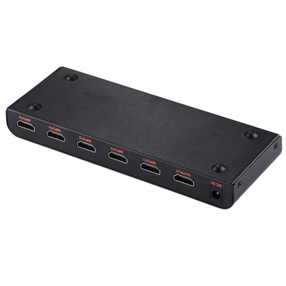 5X1 4K/60Hz HDMI 2.0 Switch with Remote Control, EU Plug by buy2fix