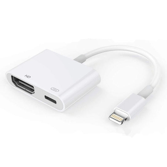 E-Gin-LTH-002 8 Pin Digital AV to HDMI Adapter + USB Charging Port for 1080P HD TV Display Screen Device - Converter & Adapter by buy2fix | Online Shopping UK | buy2fix