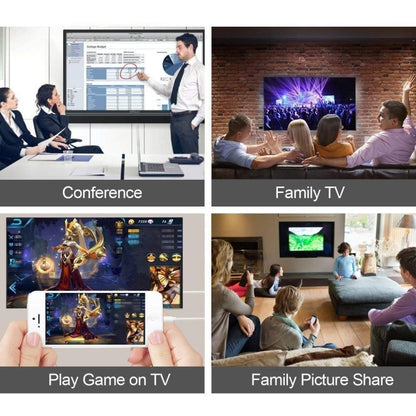 E-Gin-LTH-002 8 Pin Digital AV to HDMI Adapter + USB Charging Port for 1080P HD TV Display Screen Device - Converter & Adapter by buy2fix | Online Shopping UK | buy2fix