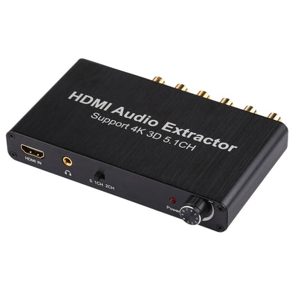4K 3D HDMI 5.1CH Audio Decoder Extractor - Converter by buy2fix | Online Shopping UK | buy2fix