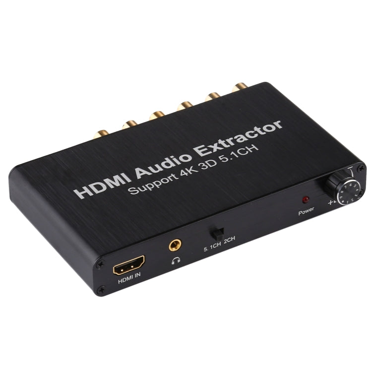 4K 3D HDMI 5.1CH Audio Decoder Extractor - Converter by buy2fix | Online Shopping UK | buy2fix