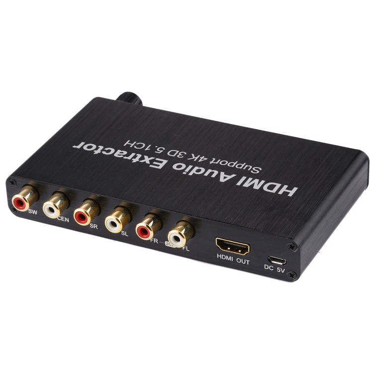 4K 3D HDMI 5.1CH Audio Decoder Extractor - Converter by buy2fix | Online Shopping UK | buy2fix