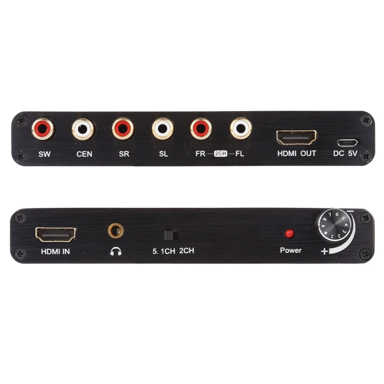 4K 3D HDMI 5.1CH Audio Decoder Extractor - Converter by buy2fix | Online Shopping UK | buy2fix