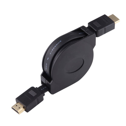 1m HDMI Male to HDMI Male Retractable Video Audio Connector Adapter Cable with Mini HDMI & Micro HDMI Adapters for HDTV Monitor & Projector & PC & Cameras & Tablets & Smartphones by buy2fix