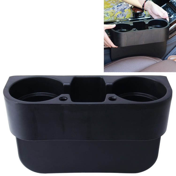 Car Auto ABS Multi-functional Seat Organizer Storage Holder for Drink Beverage Phone by buy2fix