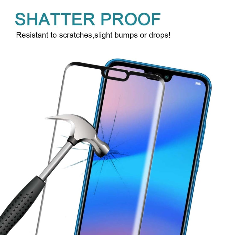 For Huawei P20 Lite 0.3mm 9H Surface Hardness 3D Full Screen Tempered Glass Film - Huawei Tempered Glass by buy2fix | Online Shopping UK | buy2fix