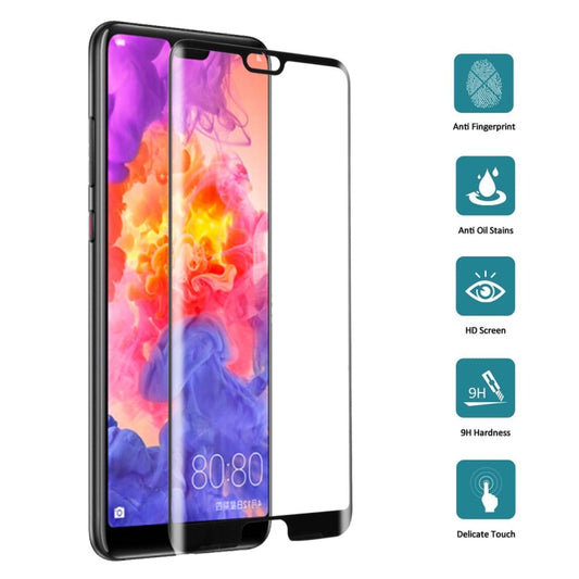 For Huawei P20 Pro 0.3mm 9H Surface Hardness 3D Full Screen Tempered Glass Film - Huawei Tempered Glass by buy2fix | Online Shopping UK | buy2fix
