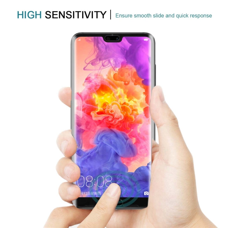 For Huawei P20 Pro 0.3mm 9H Surface Hardness 3D Full Screen Tempered Glass Film by buy2fix