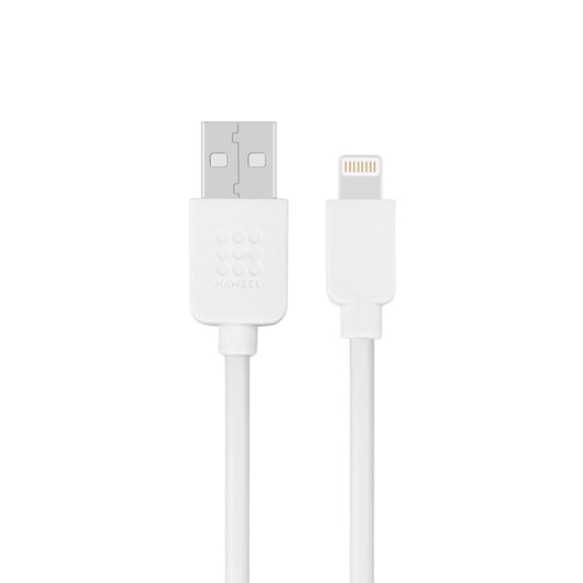 HAWEEL 3m High Speed 8 Pin to USB Sync and Charging Cable for iPhone, iPad(White) - Normal Style Cable by buy2fix | Online Shopping UK | buy2fix