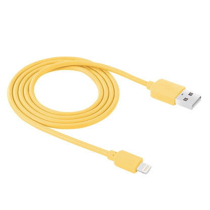 HAWEEL 1m High Speed 35 Cores 8 Pin to USB Sync Charging Cable for iPhone, iPad(Yellow) by buy2fix
