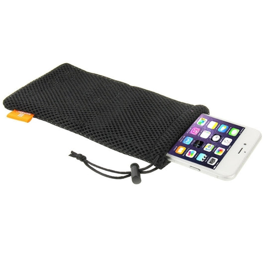 [HK Warehouse] HAWEEL Pouch Bag for Smart Phones, Power Bank and other Accessories, Size up to 5.5 inch(Black) - More iPhone Cases by HAWEEL | Online Shopping UK | buy2fix