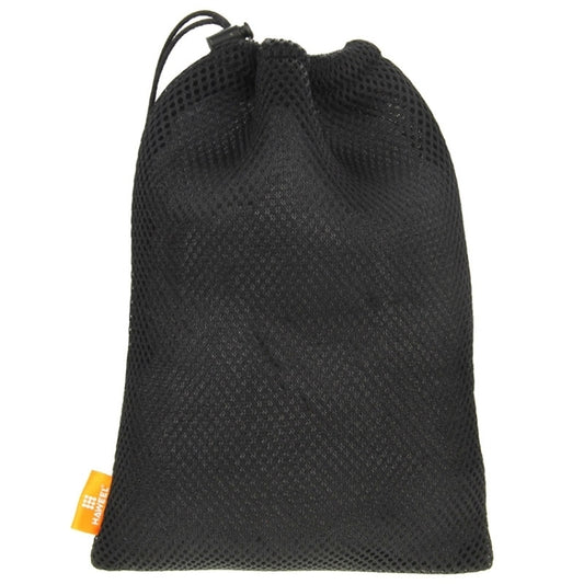 HAWEEL Nylon Mesh Drawstring Pouch Bag with Stay Cord for up to 7.9 inch Screen iPad and Tablet, Size: 24cm x 16cm(Black) - iPad Mini 4 & 3 & 2 & 1 Cases by HAWEEL | Online Shopping UK | buy2fix