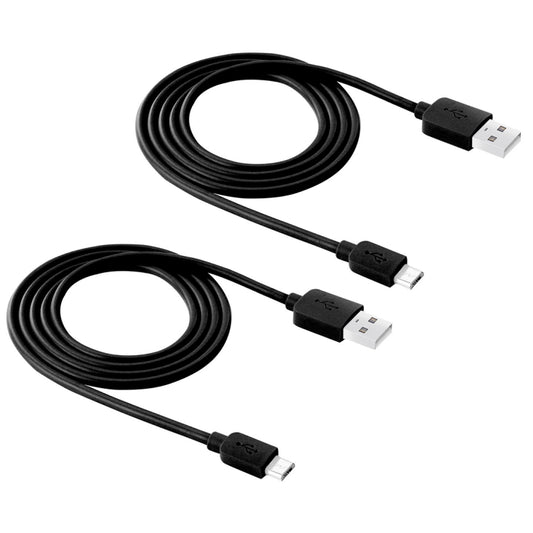 2 PCS HAWEEL 1m High Speed Micro USB to USB Data Sync Charging Cable Kits For Galaxy, Huawei, Xiaomi, LG, HTC and other Smart Phones by buy2fix