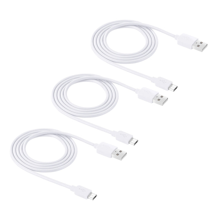 3 PCS HAWEEL 1m High Speed Micro USB to USB Data Sync Charging Cable Kits, For Samsung, Huawei, Xiaomi, LG, HTC and other Smartphones by buy2fix